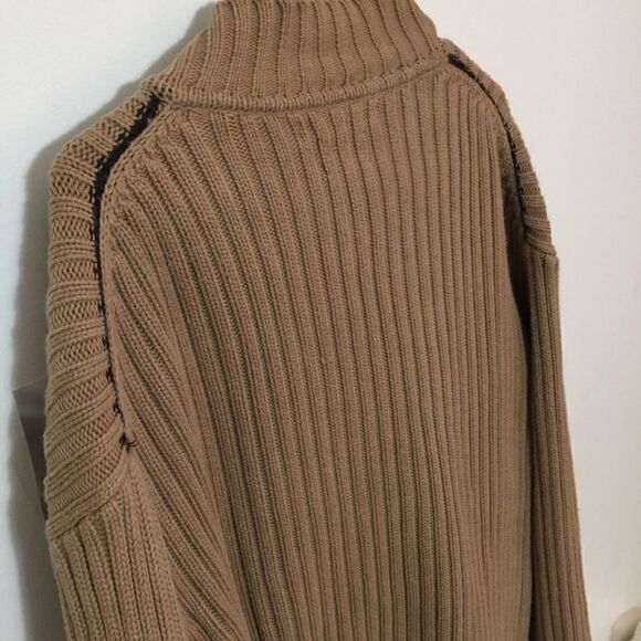 Tommy Hilfiger Thick Heavy Ribbed Full Zip Sweater - Picture 6 of 8